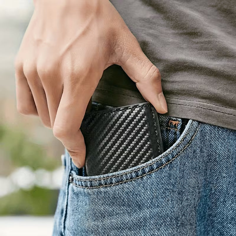 Slim RFID Blocking Aluminium Wallet