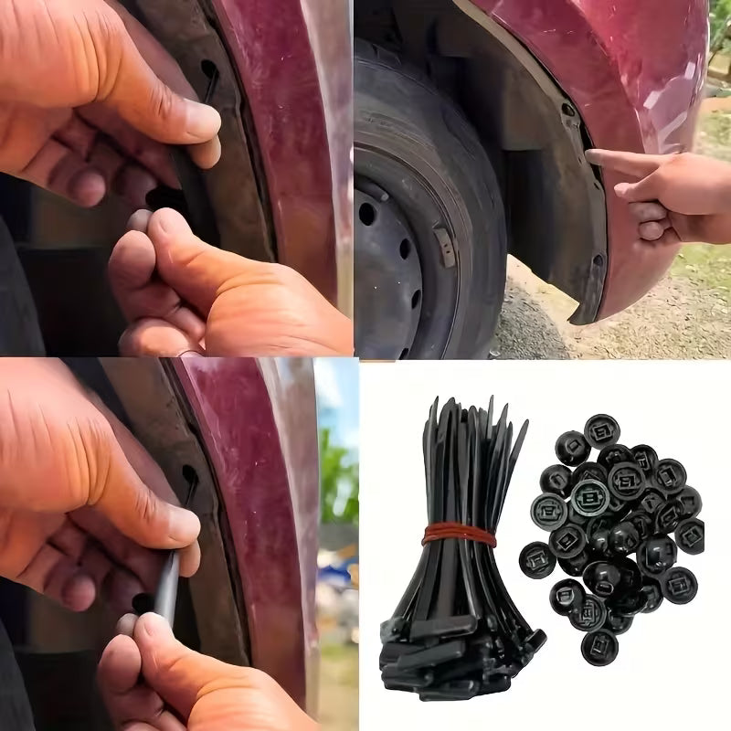 80-Piece Automotive Fastener & Repair Clip Kit