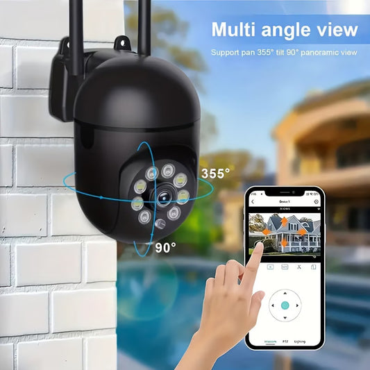 Smart WiFi Security Camera with Auto Tracking