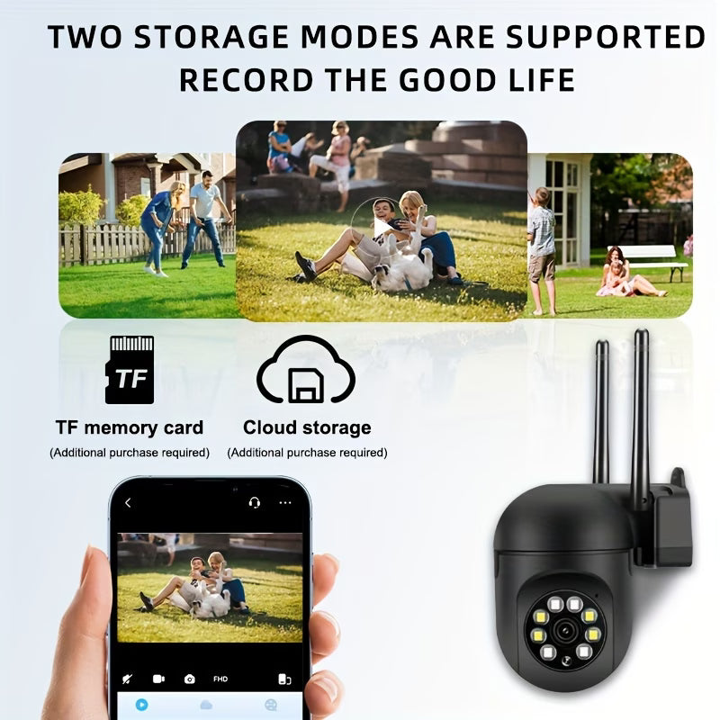 Smart WiFi Security Camera with Auto Tracking