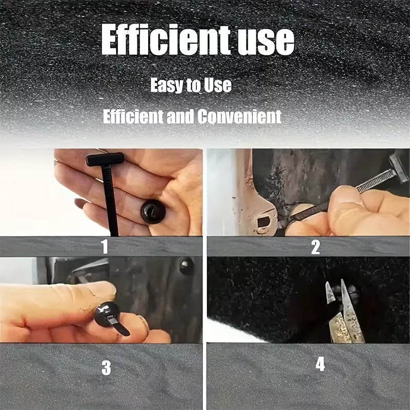 80-Piece Automotive Fastener & Repair Clip Kit