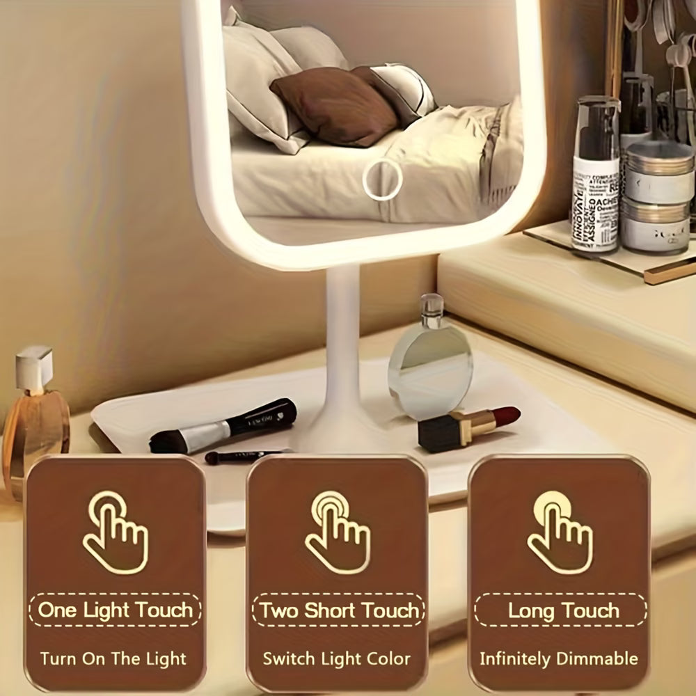 LED Travel Makeup Mirror