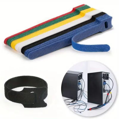 Reusable Cable Management Straps (25 Pack)