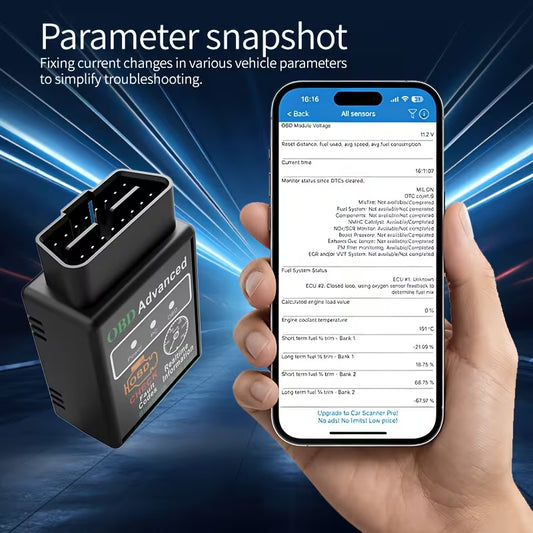 Bluetooth OBD2 Vehicle Diagnostic Scanner