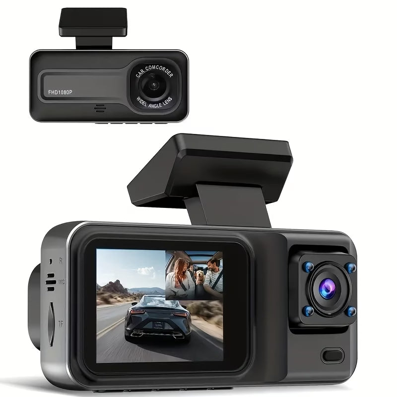 Full HD Front & Rear Dash Cam with Parking Monitor