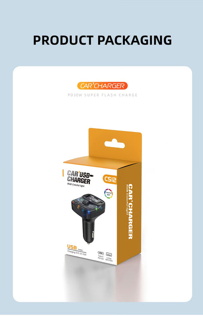 Wireless Car Charger & Bluetooth Adapter
