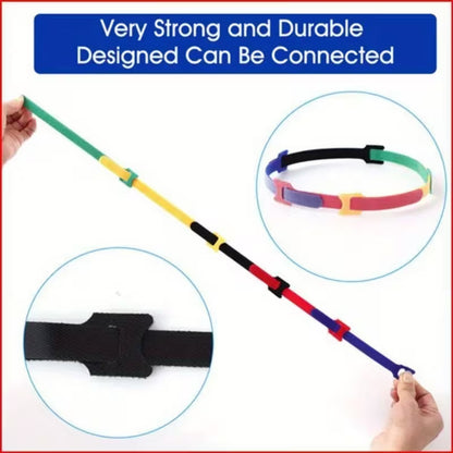 Reusable Cable Management Straps (25 Pack)